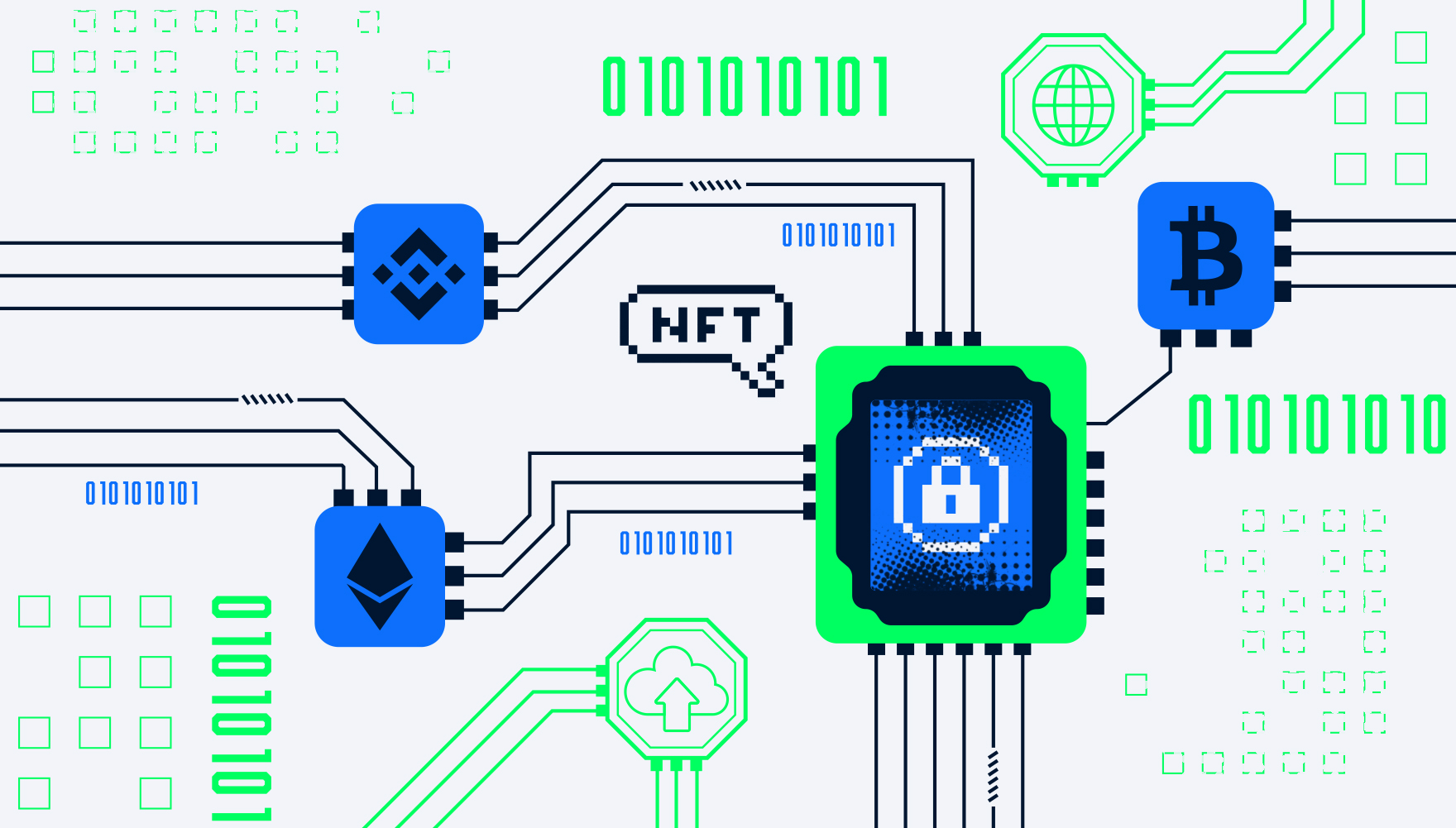 difference between nft and blockchain